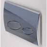 PLACCA CROMO DOPPIO PULSANTE KAPPA 20  GEBERIT 115.228.21.1