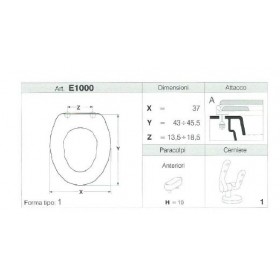 COPRIWATER UNIVERSALE DISEGNO PIANOFORTE