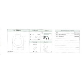 COPRIWATER XES, XES MONOBLOCCO BIANCO