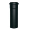 TUBO ACCIAIO VERNICIATO MONOPARETE HT H.1000 D.100 UNI EN1856/2 NERINO