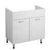 SOTTOLAVELLO 90X50 TEAK PER LAVELLO INOX