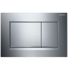 PLACCA  CROMO RIF . SATINATA DOPPIO PULSANTE SIGMA 30 GEBERIT 115.883.KH.1