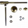 RUBINETTO X CASSETTA 1/2 CON DOPPIA PROLUNGA BRONZO