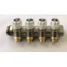 COLLETTORE APE MF 1 CON VITONE DI CHIUSURA 35° ATT.3/4 4 VIE