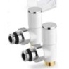 VALVOLA APM D'ARREDO ANGOLO BIANCA/CROMO DA 1/2 (COPPIA 2PZ)