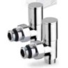 VALVOLA APM D'ARREDO ANGOLO CROMO DA 1/2 (COPPIA 2PZ)