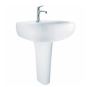 LAVABO BIANCO EGG. cm.70