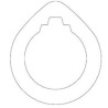 GUARNIZIONE GOMMA SAGOMATA MM 2.5  X CASS.INC. RAME PUCCI PUCC9003