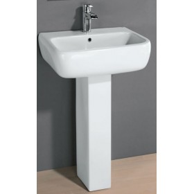 LAVABO METROPOLITAN CM 60 BIA.