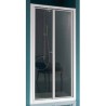 BOX AMERICA  PORTA SALOON A BATTENTE  86/94  CROMO  CRISTALLO TRASPARENTE  SAMO