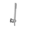 KIT DOCCIA MINIMAL TONDA 1063 CON FLEX 15O CON SUPPORTO CON PRESA ACQUA SENZA STOP