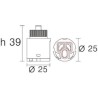 CARTUCCIA 131 ZUCCHETTI ISY MM25 X H39