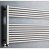 TERMOARREDO CLAUDIA WIDE ORIZZONTALE   H 440 L 1200  INT.1150 BIANCO 9010