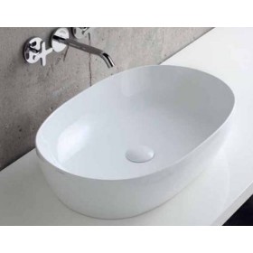 LAVABO APPOGGIO AZZURRA  ELEGANCE  40 X 40  BIANCO