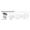 BIDET COLIBRI' 2 EX POZZI GINORI ORA GEBERIT