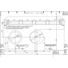 CONDIZIONATORE INTERNO SENZA UNITA' ESTERNA UNICO EDGE 30 HP EVA 12000 BTU  INVERTER POMPA DI CALORE  R 32 COD.02115