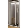 Box Porta doccia a soffietto fast trasparente mm.6 99-103 h.190