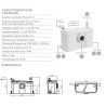 WATERSAN 3  scarico lavabo-bidet doccia e wc