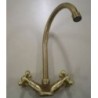 MONOFORO LAVABO VIOLA PAFFONI CERAMICA CANNA FUSA BRONZO VLV071BR