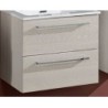 BASE PORTALAVABO DUE CASSETTI PER MARANELLO CM.60 LARICE