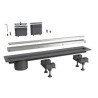 Canalina doccia CANALISSIMA cm100 griglia ALLUMINIO