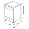 CUCINA CLASSICA SMEG CX61GV9 60 X 60 INOX FORNO A GAS