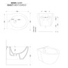 BIDET SHORT SOSPESO BIANCO