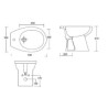 BIDET MIRTO MONOFORO CHAMPAGNE