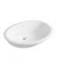 LAVABO ROSA INCASSO SOTTOPIANO cm 57x44 BIANCO ALICE CERAMICA