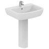 LAVABO CM.65X50  GEMMA 2 1F BIANCO J521101