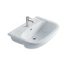 LAVABO SEMINCASSO NEMI CM 64X48 GALASSIA