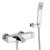 SET DOCCIA ESTERNO LEVEL CROMO ZDUP058
