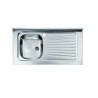 SOTTOLAVELLO 100X50 TEK. PER LAVELLO INOX