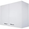 SCOLAPIATTI H.55 L.80.PR.34 DUE SPORTELLI BIANCO