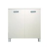 BASE CON  SPORTELLO CM.80 X PR.50 BIANCO