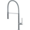MISCELATORE LAVELLO LOUNGE PROFESSIONALE DOCCIA ESTRAIBILE 115.0177.640  CROMO FRANKE