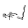 MISCELATORE VASCA STICK CON SUPPORTO FLESSIBILE E DOCCIA PAFFONI SK023CR