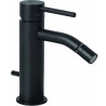 MISCELATORE BIDET' S.A.1 1/4  LIGHT PAFFONI CROMO NERO OPACO LIG135NO