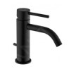 MISCELATORE LAVABO S.A.1 1/4 LIGHT  PAFFONI NERO OPACO LIG075NO