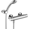 MISCELATORE TERMOSTATICO DOCCIA ESTERNO PAFFONI EQUO STAR NEW CROMO EQS 168 ATTACCO DA 1/2