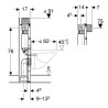 Cassetta Duofix Omega per WC Sospeso 82 cm.  GEBERIT 111.016.00.1