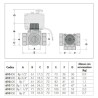 VALVOLA MISCELATRICE ELETTRONICA 3/4 LEGIOMIX CALEFFI