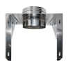 ALETTE PER SUPPORTO MURALE CANNA FUMARIA D.140 MM INOX