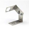 STAFFA REGOLABILE DA PARETE INOX D.300
