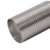 TUBO FLESSIBILE INOX INT. MM.080 DOPPIA PARETE MT. 30 PREZZO AL MT.