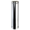 TUBO INOX MONOPARETE H.100 D.80 INOX