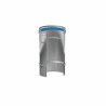 TUBO ACCIAIO VERNICIATO MONOPARETE H250 MM D.80 UNI EN1856/2