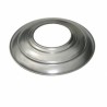 ROSONE COPRIFORO D.80 MONOPARETE INOX