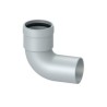 CURVA MONOPARETE D.80 A 90° MF INOX 316L
