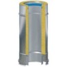 TUBO DOPPIAPARETE H.1000X D.350 AISI 316